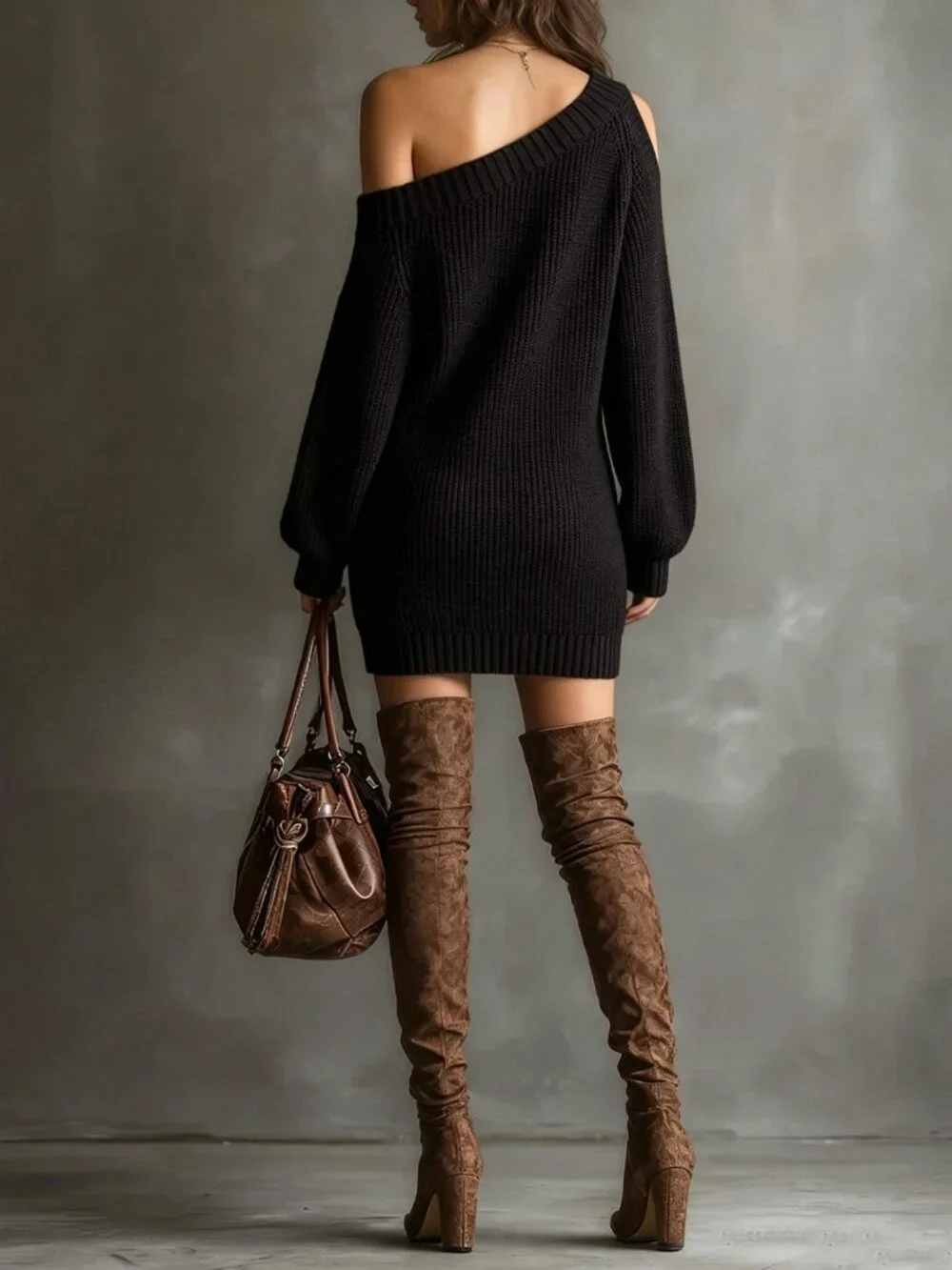 MODA ME COUTURE this black